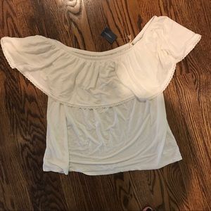 Soft and sexy off the shoulder top